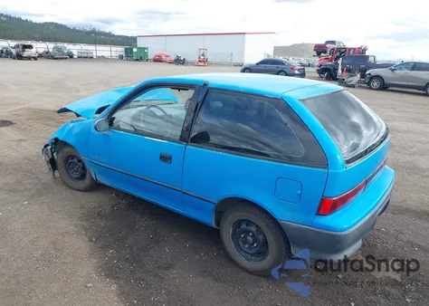 1992 Geo Metro Lsi from USA, damaged, VIN 2C1MR2464N6719118